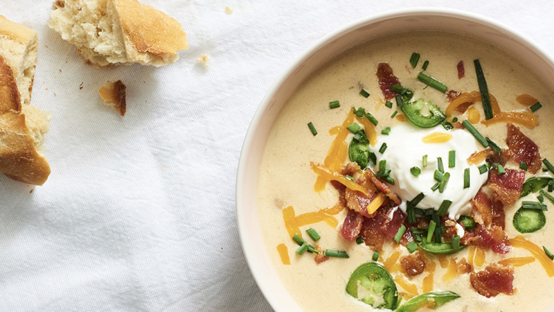 Loaded Potato with Bacon