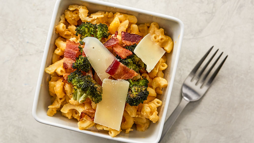 roasted vegetable mac and cheese