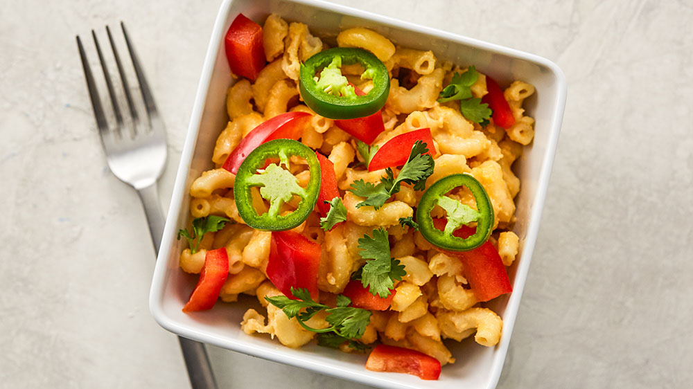 jalapeno cilantro mac and cheese