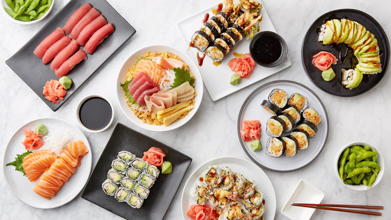 Sushi order on sale