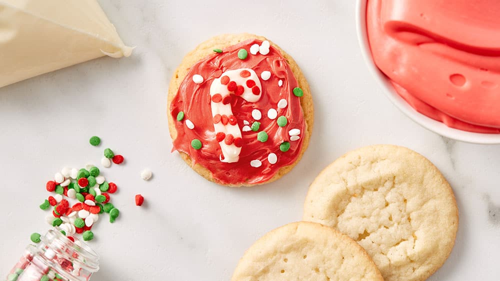 candy cane cookie