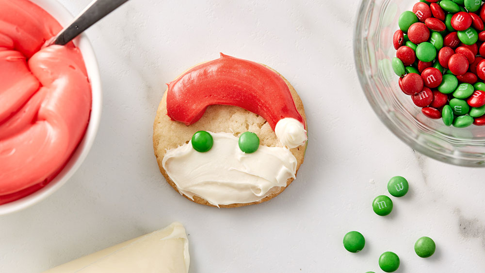 santa claus cookie