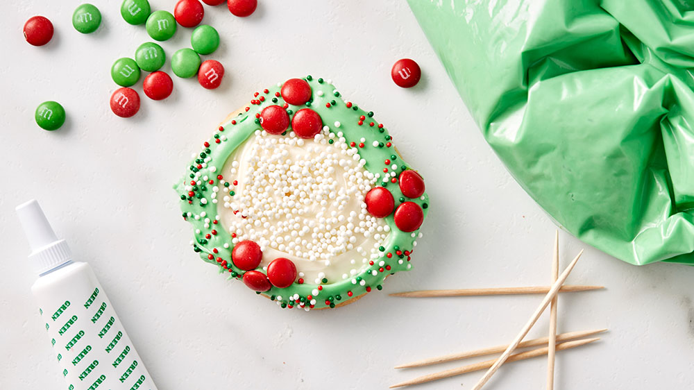 wreath cookie