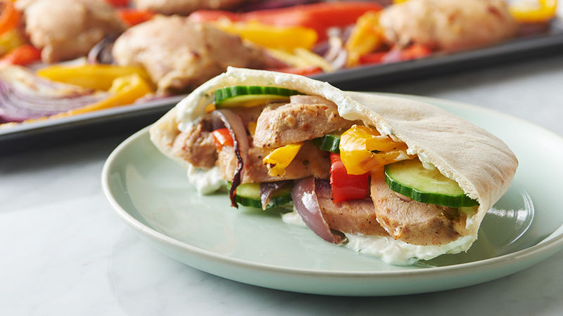 Sheet-Pan Chicken Shawarma