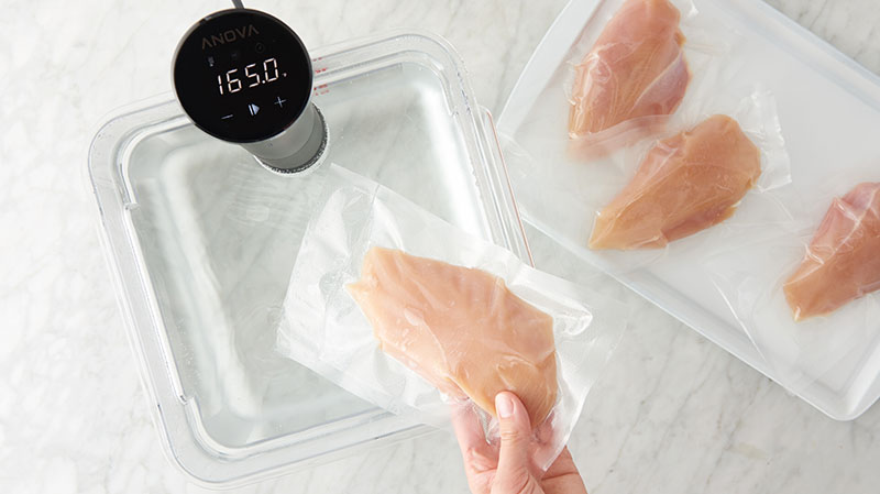Chicken and Sous Vide Machine