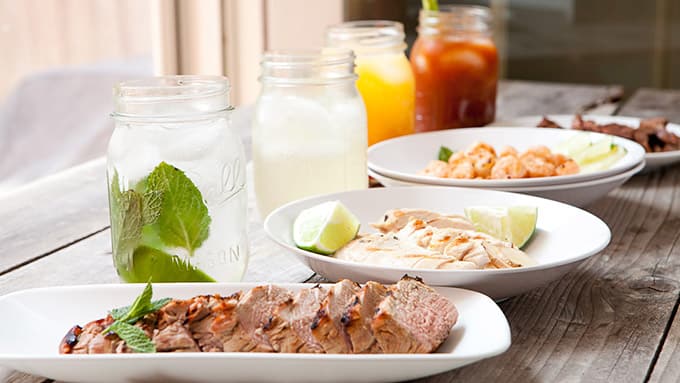 Your Favorite Cocktails as Marinades