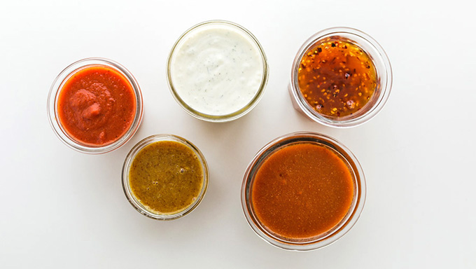 five sauces to make