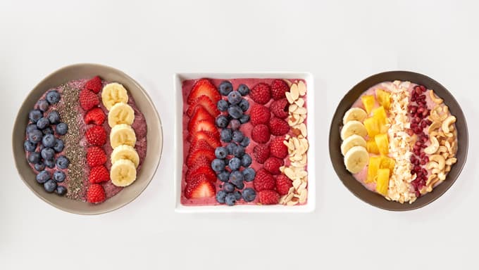 smoothie bowl hero image