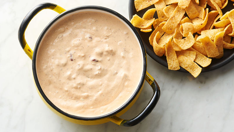 2-Ingredient Chili Cheese Dip