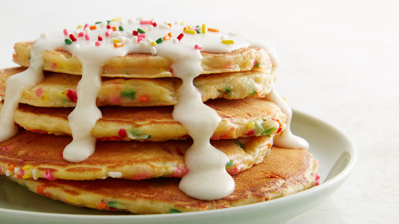 Cake Batter Pancakes