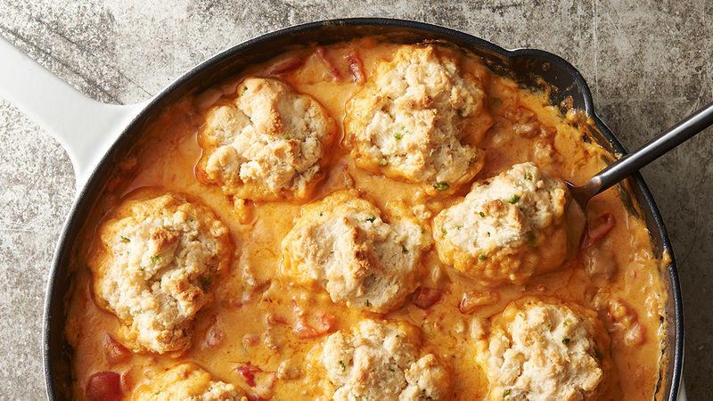 Jalapeño Biscuit and Chorizo Queso Gravy Skillet