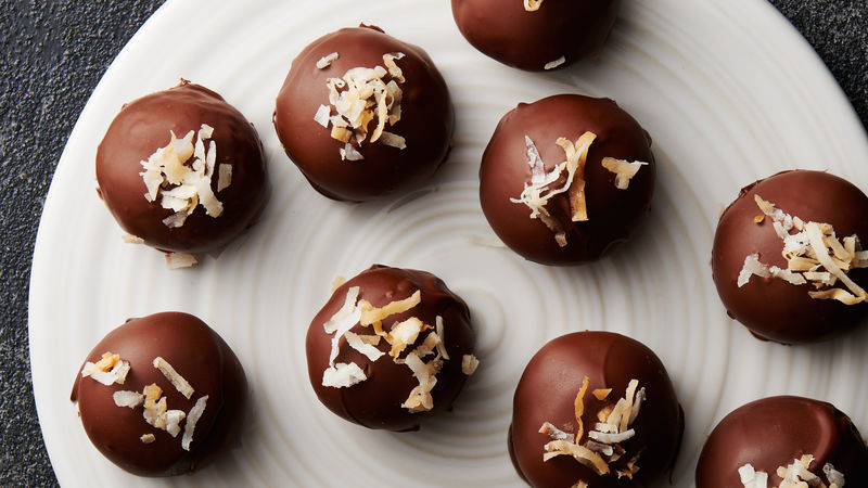 samoa cookie truffles