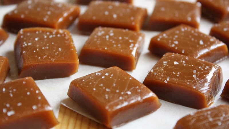 sea salt caramels