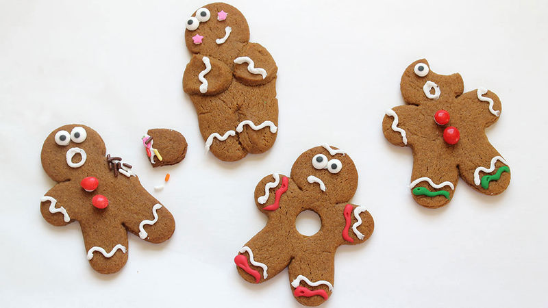 Stressed Out Gingerbread Men