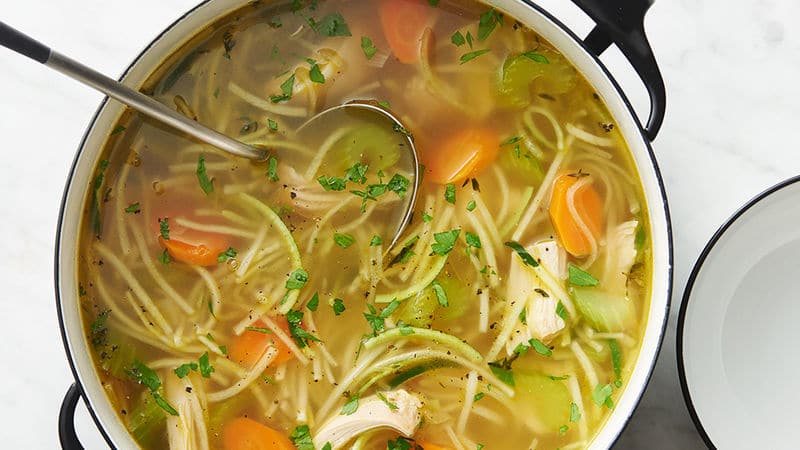 Chicken Zoodle Soup