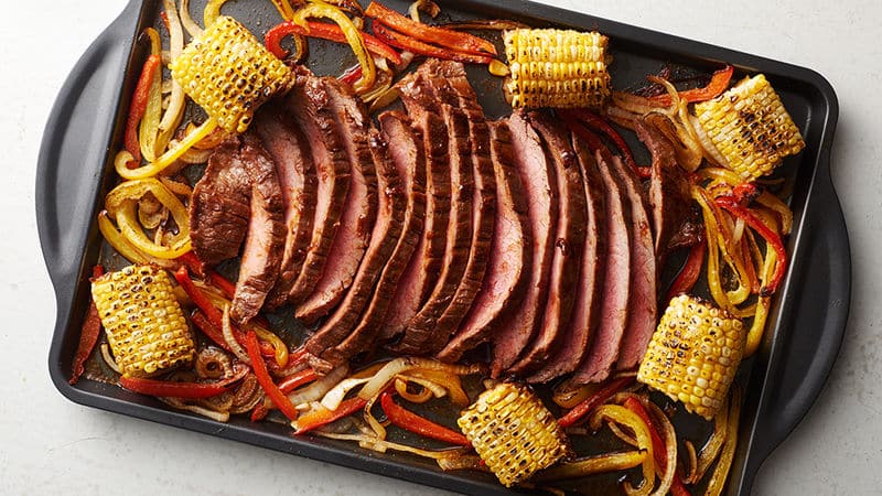 Sheet-Pan Carne Asada