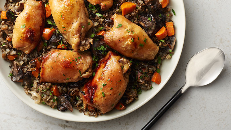 Slow-Cooker Chicken and Wild Rice