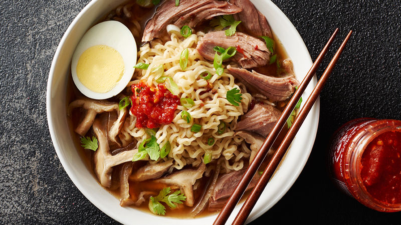 Slow-Cooker Pork Shoulder Ramen