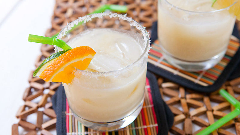 coconut creamsicle margarita