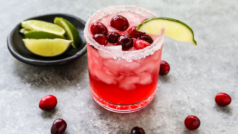 cranberry margaritas