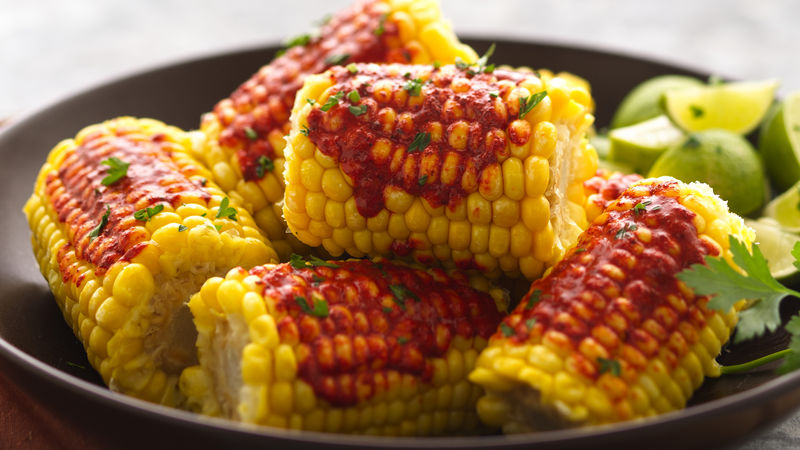 achiote corn on the cob