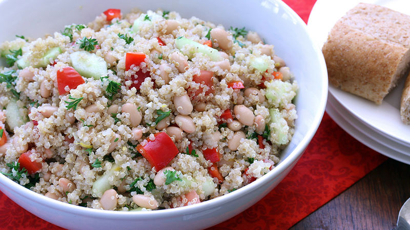 Garden-Fresh Lemon Quinoa Salad