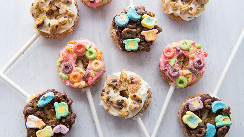 mini donut pops